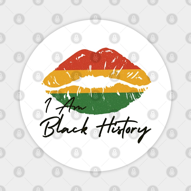 I Am Black History Magnet by Adisa_store